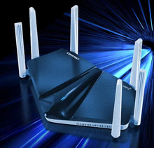 Load image into Gallery viewer, Comfast High-Speed WiFi6 Router with 6 Antennas Dual Band 2.4G 5G IPV6 IPV4 Compatible 3000Mbps Router 3000Mbps Max LAN Data