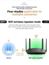Load image into Gallery viewer, TOTOLINK A720R AC1200 WiFi Router 2.4GHz/5GHz WiFi Repeater 4*5dBi External Antennas Support IPTV