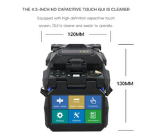 Load image into Gallery viewer, OrienTek-T45 Fusion Splicer, T49 Fiber Splicing Machine, T44 Optical Welding Machine, All-in-one fixer, Intelligent heat shrink, high accuracy