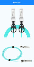 Load image into Gallery viewer, ONTi 10G SFP+ AOC Cable - 10GBASE Active Optical SFP Cable, 1-100Meter, for Cisco, Huawei, MikroTik, HP, Intel, Dell...Etc Switches
