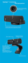 Load image into Gallery viewer, Logitech C925e 1080p Webcam Autofocus USB Cam with HD Video and Built-In Stereo Microphones Professional Wide Angle Camera