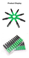 Load image into Gallery viewer, ONTi 50-400pcs SC APC Fiber Optic Fast Connector Single Mode Fiber Optic Adapter FTTH Fiber Quick Connector Field Assembly