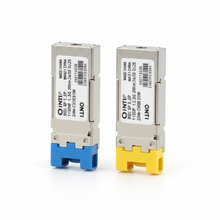 Load image into Gallery viewer, ONTi Gigabit SFP Module SM LC WDM 1.25G Bidi Single Mode Fiber Optical Transceiver LC PC/UPC/APC Fiber Cables, 1310nm/1490nm/1550nm