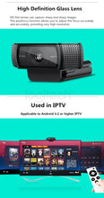 Load image into Gallery viewer, Logitech HD Pro Webcam C920e,Widescreen Video Chat Recording USB Smart 1080p Autofocus Camera Full HD,C920 upgrade version
