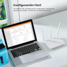Load image into Gallery viewer, Tenda F3 300Mbps wireless router Repeater AP router Mode 1WAN+3LAN RJ45 Port Multi Language Firmware 3 Internal Antenna