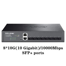 Load image into Gallery viewer, TP-Link TL-ST5008F 10Gbps 8×10000Mbps Switch 10 Gigabit Fiber Optic Network Converter 10Gb Switch 10 Gigabit SFP+10G Switch