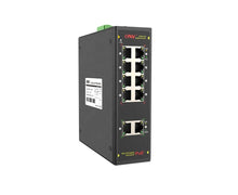 Load image into Gallery viewer, ONV Industrial POE Switch 802.3 Af/at 48V 4/8/16/24 x 10/100/1000Mbps PoE Port with 120W/240w Power Supply, 16G switching capacity