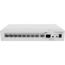Load image into Gallery viewer, Huawei S110-8P2ST Unmanaged Switch 8x 10/100/1000BASE-T ports, PoE+, 1x GE SFP port, 1x 10/100/1000BASE-T port, AC power, power adapter, Eight GE PoE+