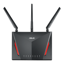 Load image into Gallery viewer, Asus RT-AC86U AC2900 Top 10 AiMesh WiFi 5 Router 802.11AC MU-MIMO Dual-band 2.4 GHz/5 GHz 1600Mbps 4port Gigabit - Let's Fibre Technologies