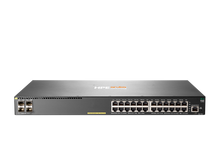 Load image into Gallery viewer, HPE Aruba Networking 2930F 24 Gigabit PoE+ 4SFP+ Switch Series Layer 3 stackable switches with 24G PoE+ 4SFP+ Switch JL255A