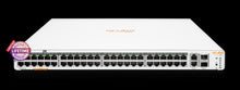 Load image into Gallery viewer, HPE Networking Instant On 1960 2SFP+ 48 Port 600W Switch, Smart-managed layer 2+, 48xPoE GbE ports 2xSFP+, 2 Dedicated 10G SFP+, ARU-IO-SW196048G-600W