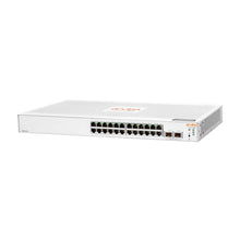 Load image into Gallery viewer, HPE Networking Instant On 1830 24 Port Gb - Non PoE Switch, Smart managed Layer 2, 24x Gigabit ports, 2x GB SFP ports, easy-to-use | ARU-IO-SW183024G