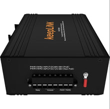 Load image into Gallery viewer, keepLiNK 10/100/1000m 10 Ports Managed PoE Industrial Ethernet Switch IP40 2 Fiber Ports 8 RJ45 Port Network Switch for CCTV Camera