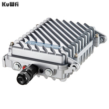 Load image into Gallery viewer, KuWFi 750Mbps Wifi Repeater Outdoor WiFi Router Access Point Dual-Band 2.4G/5.8G Base Station AP Support Gateway/AP/WISP