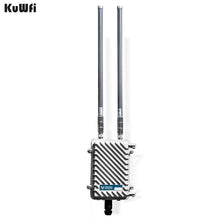 Load image into Gallery viewer, KuWFi 750Mbps Wifi Repeater Outdoor WiFi Router Access Point Dual-Band 2.4G/5.8G Base Station AP Support Gateway/AP/WISP