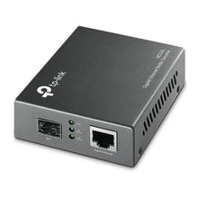 Load image into Gallery viewer, TP-Link Gigabit Ethernet SFP Media Converter, Multi-mode/Single-mode SFP module 1000BASE-X, 1×1000M SFP port, 1×10/100/1000M RJ45 port (Auto MDI/MDIX)