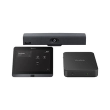 Load image into Gallery viewer, Yealink MVC340 Teams Room Kit For Huddle Rooms, Includes UVC34 All-In-One USB Video Bar, MCore Pro, MTouch E2, Easy Deployment, Auto Framing, Lens Cap