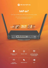 Load image into Gallery viewer, MIKROTIK C53UiG+5HPaxD2HPaxD Wireless router hAP ax3 access point C53UiG+5HPaxD2HPaxD Wireless Router WiFi AP Hotspot