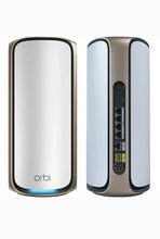 Load image into Gallery viewer, NETGEAR Orbit 970 High Performance Quad Band Mesh Network WiFi7 Wireless Router BE27000, 10Gig Internet Ports, 9,000 sq. ft