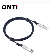 Load image into Gallery viewer, ONTi 10G SFP+ Twinax Cable, Direct Attach Copper(DAC) Passive Cable, 0.5-7M, for Cisco, MikroTik, HP, Intel...Etc Switch