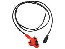 Load image into Gallery viewer, Pow8 1.8m Dedicated Figure 8 Shape Power Cord, commonly used on Laptops, Printers and variety of other Electrical appliances, available in 1.8m length