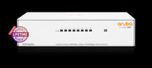 Load image into Gallery viewer, HPE Networking Instant On 1430 8 port GbE Switch, 12V / 1A power supply, Unmanaged, Gigabit Desktop Layer 2 Ethernet switch series, Fanless | SW14308G