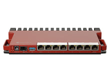 Load image into Gallery viewer, MikroTik 8 Gigabit 1x2.5Gbps SFP+ Dual Core Router, 8x GbE Ports, 1x SFP+ port supporting 1.25Gbps/2.5Gbps, USB3.0 port, 24-56V PoE Port | L009UiGS-RM