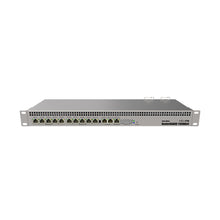 Load image into Gallery viewer, MikroTik RouterBOARD RB1100DX4 Dude Edition Rackmount 1U router, 13x Gigabit Ethernet ports & 60GB M.2 drive for Dude database, RouterOS L6, Dual PSU