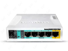 Load image into Gallery viewer, Mikrotik 2.4G Access Point Wireless Networking Device Router RB951Ui-2HnD, 600MHz CPU, 64MB RAM, (H×W×D) 44.45×438.15×438.15mm
