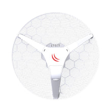 Load image into Gallery viewer, MikroTik LHG 5 P2P Integrated Antenna, 24.5dBi 5GHz antenna, Dual Chain 802.11an wireless, 1x LAN, PoE, PSU, Perfect for Point-to-Point or use as CPE