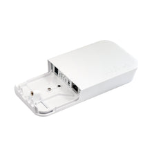 Load image into Gallery viewer, MikroTik Small Weatherproof Wireless Access Point, 2.4GHz 802.11b/g/n AP, 1x 10/100 Ethernet ports, Weatherproof enclosure, Ceiling, Wall, Pole Mount