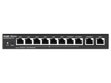 Load image into Gallery viewer, Reyee 10 Port Gigabit 4 WAN 8 PoE 110W Cloud Router, cloud-managed, dual-core, 8 GbE PoE ports, up to x4 WAN ports, up to 300 users | RG-EG310GH-P-E