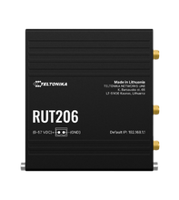 Load image into Gallery viewer, Teltonika Industrial 4G Dual SIM Router WiFi4 Access Point, Station (STA), 1x WAN, 1x LAN, VPN support (IPsec, OpenVPN, PPTP, L2TP, GRE) BACnet RUT206