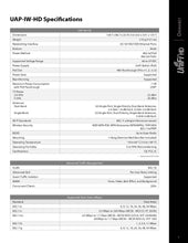 Load image into Gallery viewer, Ubiquiti Networks Unifi Panel wireless Access Point UAP-IW-HD - 802.11ac Wi-Fi AP - Gigabit Dual-Radio PoE indoor Wi-Fi AP Booster Hotspot