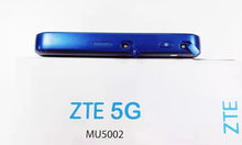 Load image into Gallery viewer, Original ZTE MU5002 5G WiFi6 Pro Portable Hotspot CAT22 Gigabit Router with SIM Card slot 4500mAh battery Max 32 Users