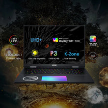 Load image into Gallery viewer, MSI Titan 18 HX Dragon Edition Norse Myth Gaming Laptop 18" UHD 4K Mini LED 120Hz Ultra 9-285HX 96GB 6TB RTX5090