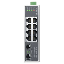 Load image into Gallery viewer, TP-Link TL-SG2210 Industrial Full Gigabit Web NMS Industrial Ethernet switch 8 Electrical ports 2 Optical ports
