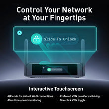 Load image into Gallery viewer, GL.iNet GL-BE3600 Slate 7 WiFi7 Router Dual 2.5G Ports Touch Screen, 3570Mbps Gaming Hotspot, VPN Public & Hotel