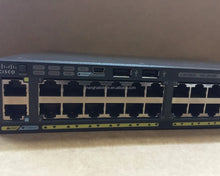 Load image into Gallery viewer, Catalyst 2960-X 48Port PoE Gigabit Ethernet Access L2 Enterprise Switch, with 48 GigE PoE 740W, 2*10G SFP+, LAN Base C2960X-48FPD-L