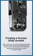 Load image into Gallery viewer, ONTi Professional Wire Stripper CAT6 Crystal Head Crimping Tool with RJ45 Cables Meter Tester for 4P/6P/8P Network Cable Cutters