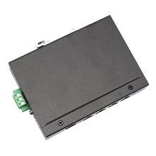 Load image into Gallery viewer, UOTEK 10/100/1000M 5-Port Unmanaged Industrial POE Ethernet Switch IEEE 802.3af/at Standard 48VDC Voltage Input UT-6405GCA-POE