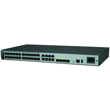 Load image into Gallery viewer, Huawei 24 port Switch S5720-28X-LI-24S-AC, 24 Gig SFP, 8 dual-purpose 10/100/1000 or SFP, 4 x 10 Gig SFP+, AC 110/220V, front access