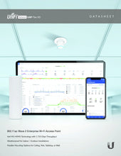 Load image into Gallery viewer, Ubiquiti UniFi UAP-Flexhd Wave 2 MU-MIMO gigabit dual-band, 802.11ac wireless Access Point, WiFi coverage, wall/ceiling mountable indoor WiFi AP