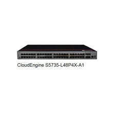 Load image into Gallery viewer, Huawei S5700 Series Switch CloudEngine S5735-L48P4X-A1 with 48*10/100/1000BASE-T ports, 4*10GE SFP+, 336 Gbit/s Switching Capacity