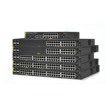 Load image into Gallery viewer, Aruba 6000 48G 370W Class 4 PoE/PoE+ 4SFP Network Switch HPE R8N85A with 48x ports 10/100/1000BASE-T ports 4x 1G SFP ports
