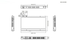 Load image into Gallery viewer, Advantech EKI-9628G-4CI Rackmount 24G+4G Combo Ports Industrial L3 Managed Ethernet Switch, supports static route and NAT