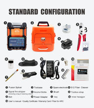 Load image into Gallery viewer, Signalfire AI-9 AI-5 Pro AI-6C+ AI-6A+ Ai20 Ai30 Multi-language Fiber Optic Fusion Splicer Machine SM,MM,DS,NZDS