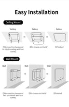 Load image into Gallery viewer, COMFAST AX3000 WiFi6 Ceiling AP Wireless Wall-mounted Router Extender Dual band High Speed Full Gigabit Ports 48V POE Wi-Fi Amplifier