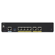 Load image into Gallery viewer, Cisco C921-4P Gigabit Ethernet security router with internal power supply (with CAT4 LTE) Enterprise Gigabit Network Router, 4*LAN, 1*WAN