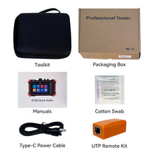 Load image into Gallery viewer, NOYAFA NF-983 OTDR 12 in 1 Multifunctional Optical Fiber Tester 1310/1550nm Time-domain Reflectometer TDR RJ45 Cables 26dB/24dB